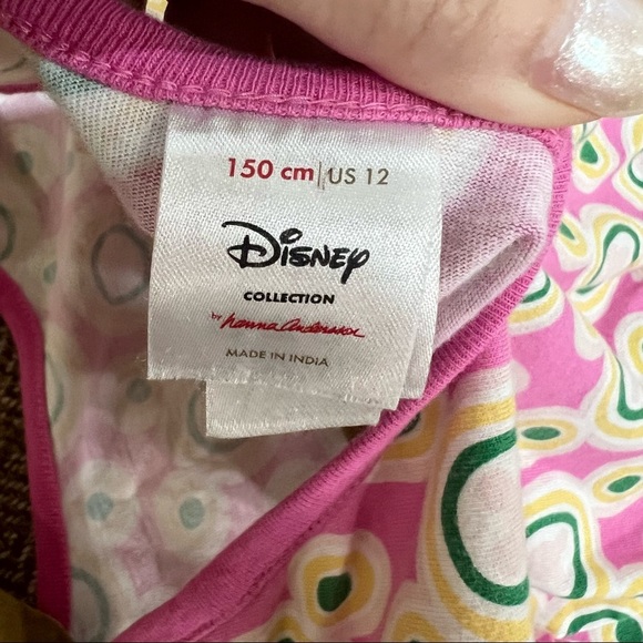 Hanna Anderson Girls Disney Collection Rompers Sz 12 Casual Summer - Picture 2 of 4